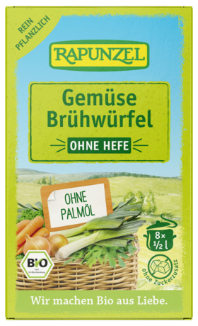Product - Bouillon cube de légumes sans levure
