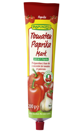 Product - Préparation à base de concentré de tomates et poivrons, en tube