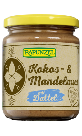 Product - Purée d'amande <(>&<)> noix de coco avec dattes