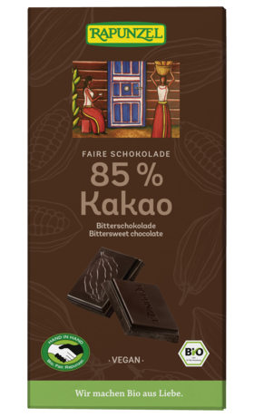 Product - Chocolat noir 85% de cacao HIH