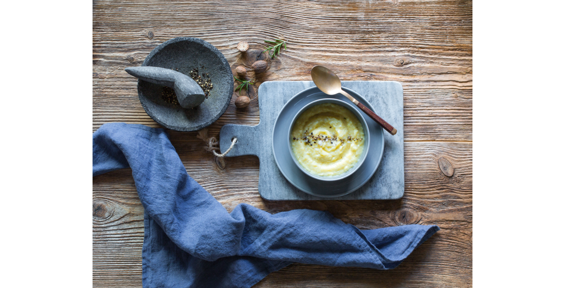 Purée de pommes de terre au persil racine