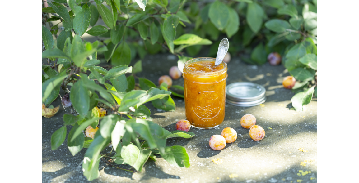 Confiture maison mirabelles-vanille
