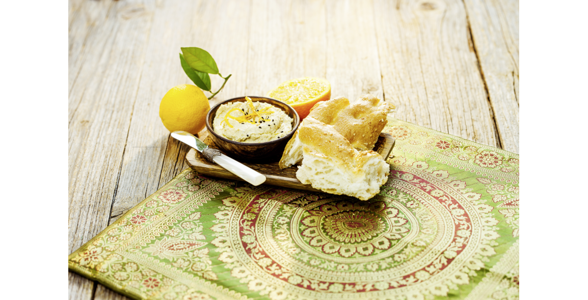 Houmous fruité à l’orange