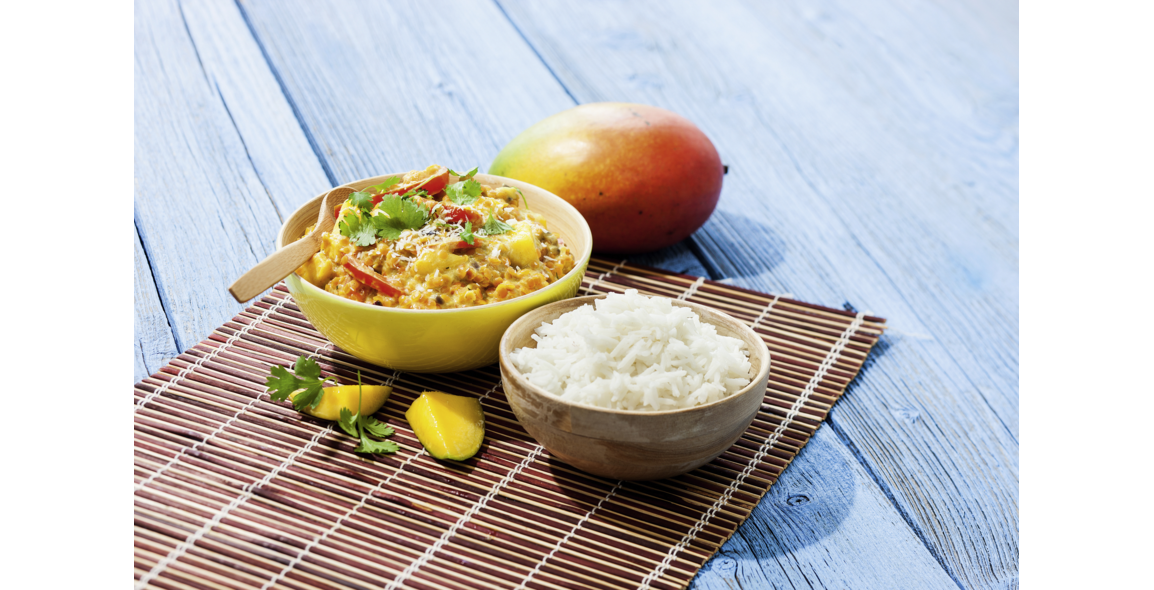 Curry mangue-coco