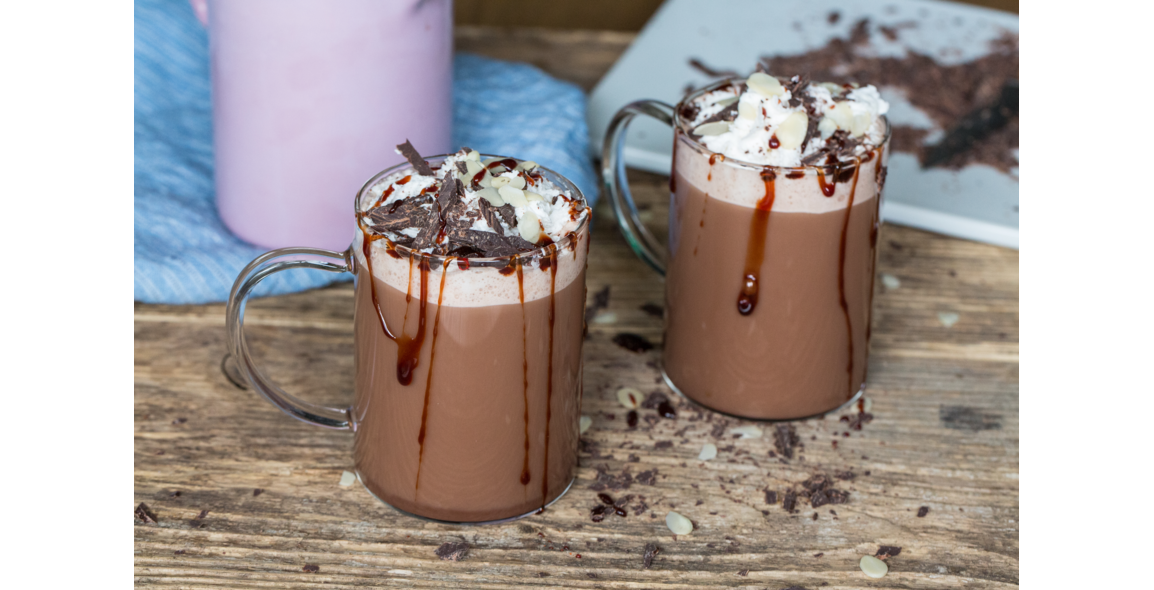 Chocolat chaud praliné-noisettes